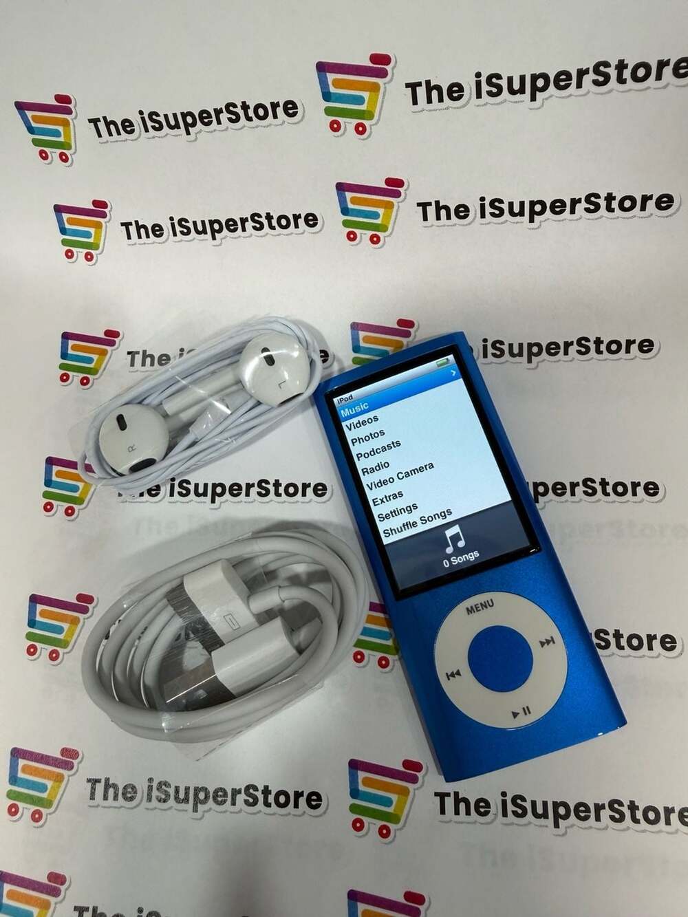 Refurbished Apple iPod Nano 5th Generation 8GB Blue + 1 YR CPS Warranty